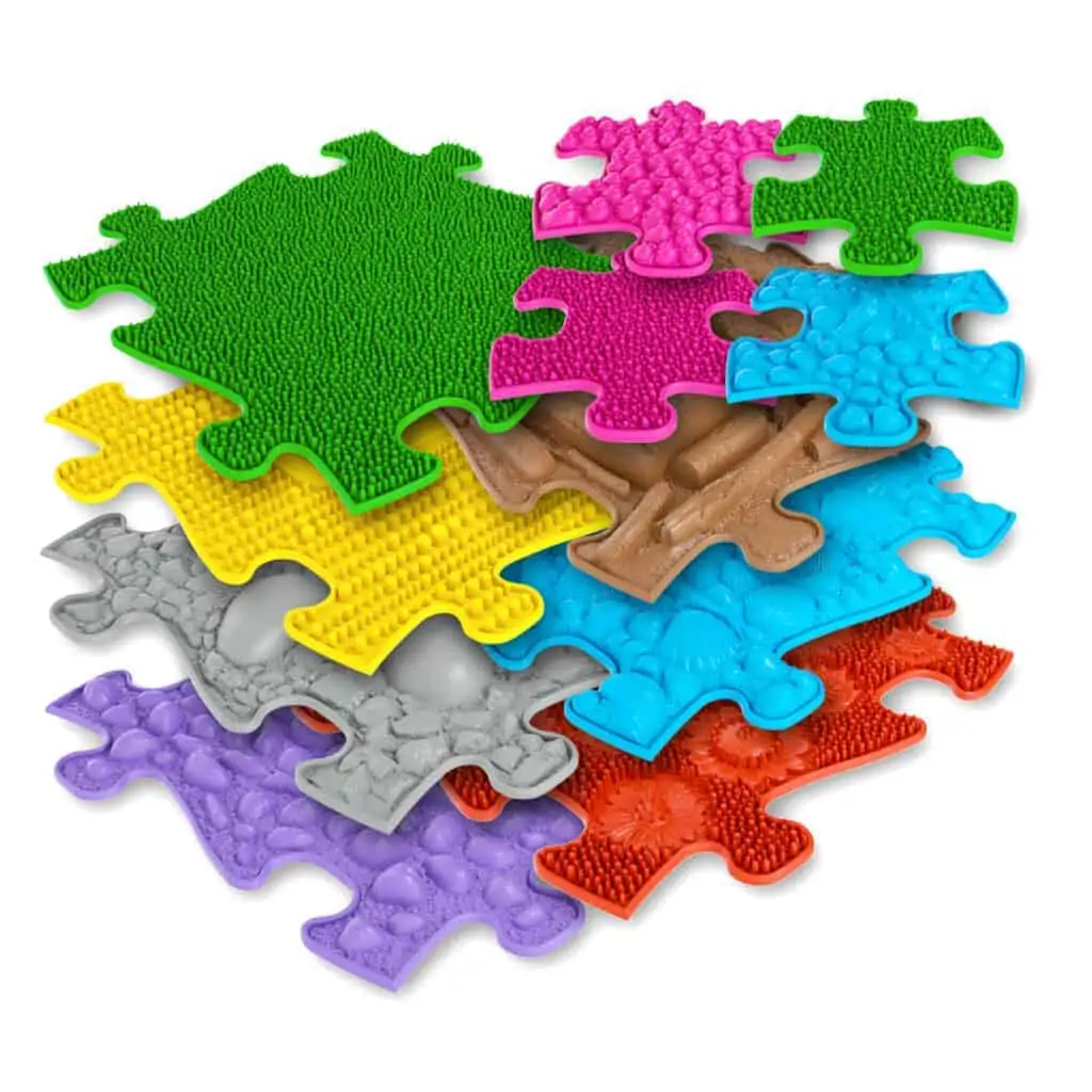 MUFFIK Sensory Play Mats Medium 2 A Set UK 11 Pieces