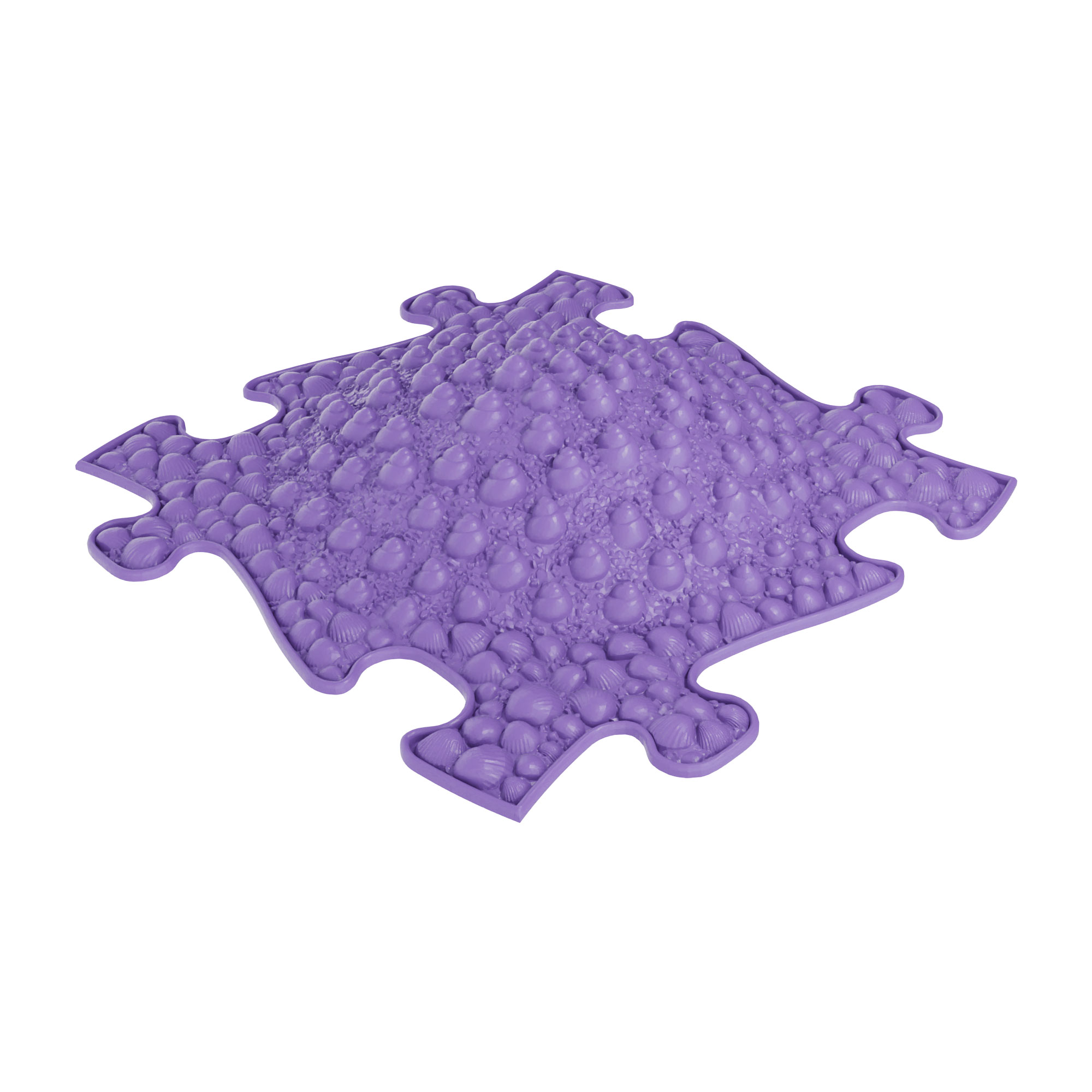 Muffik coast sensory playmat tile in dark purple colour
