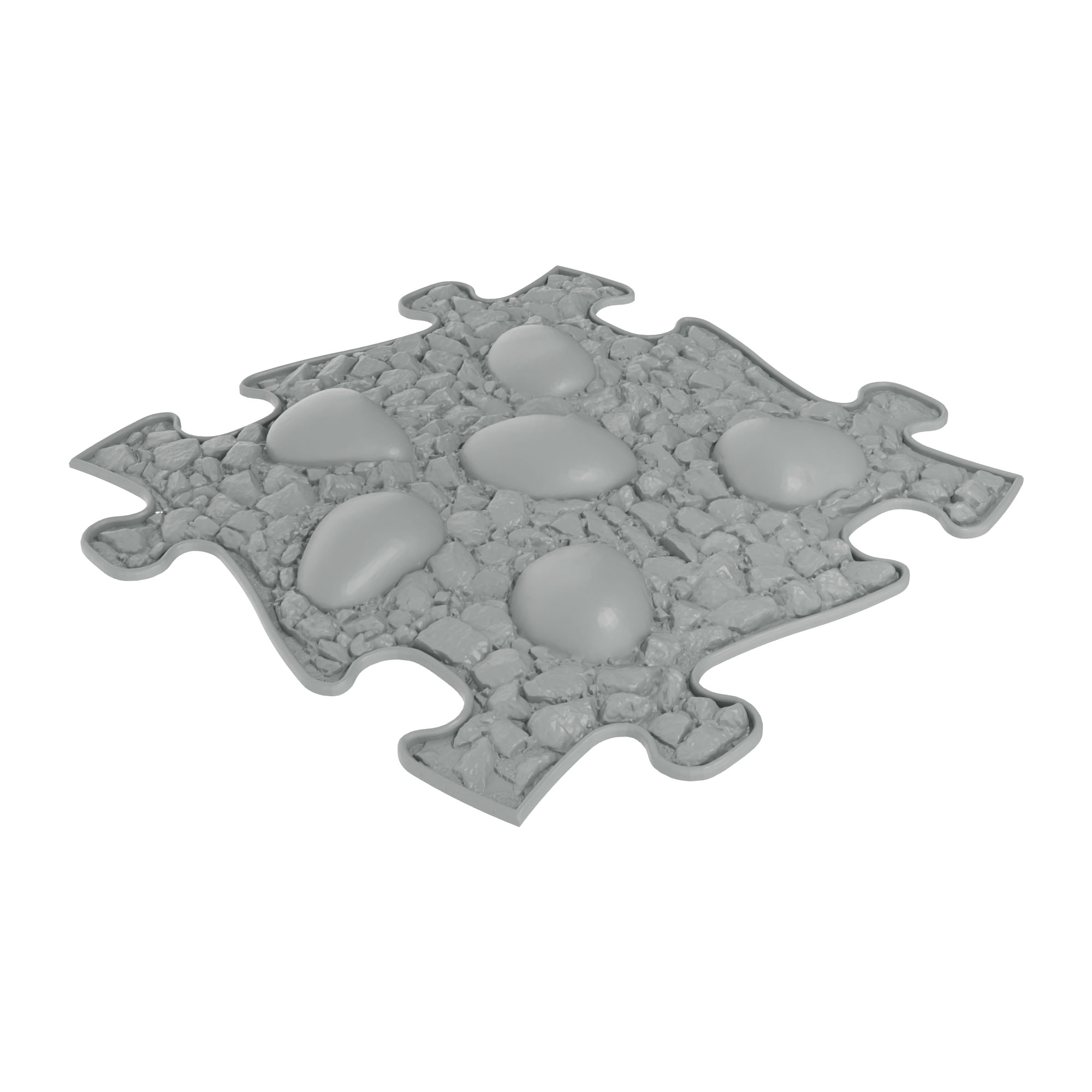 Muffik dino eggs sensory playmat tile in grey colour