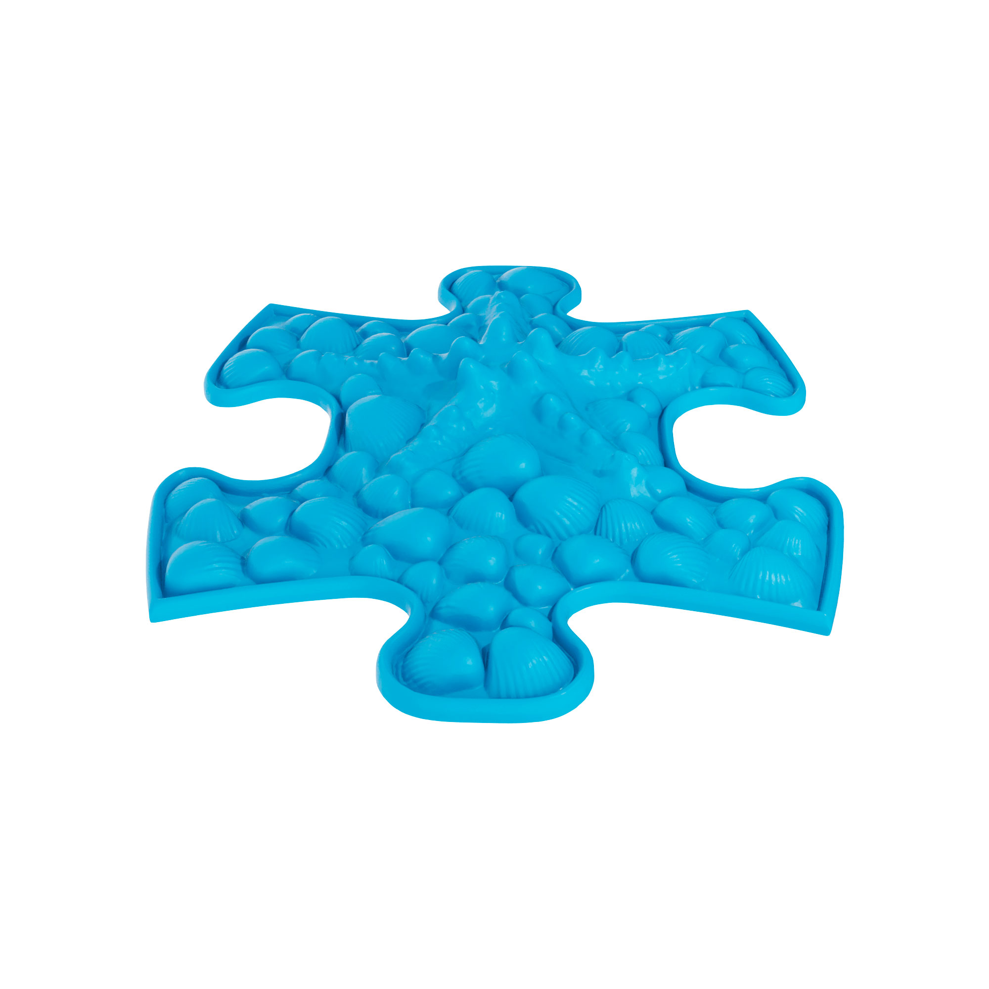 Muffik starfish mini sensory playmat tile in blue colour