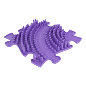 Muffik twister sensory playmat tile in purple colour