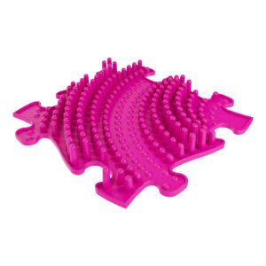 Muffik twister sensory playmat tile in pink colour