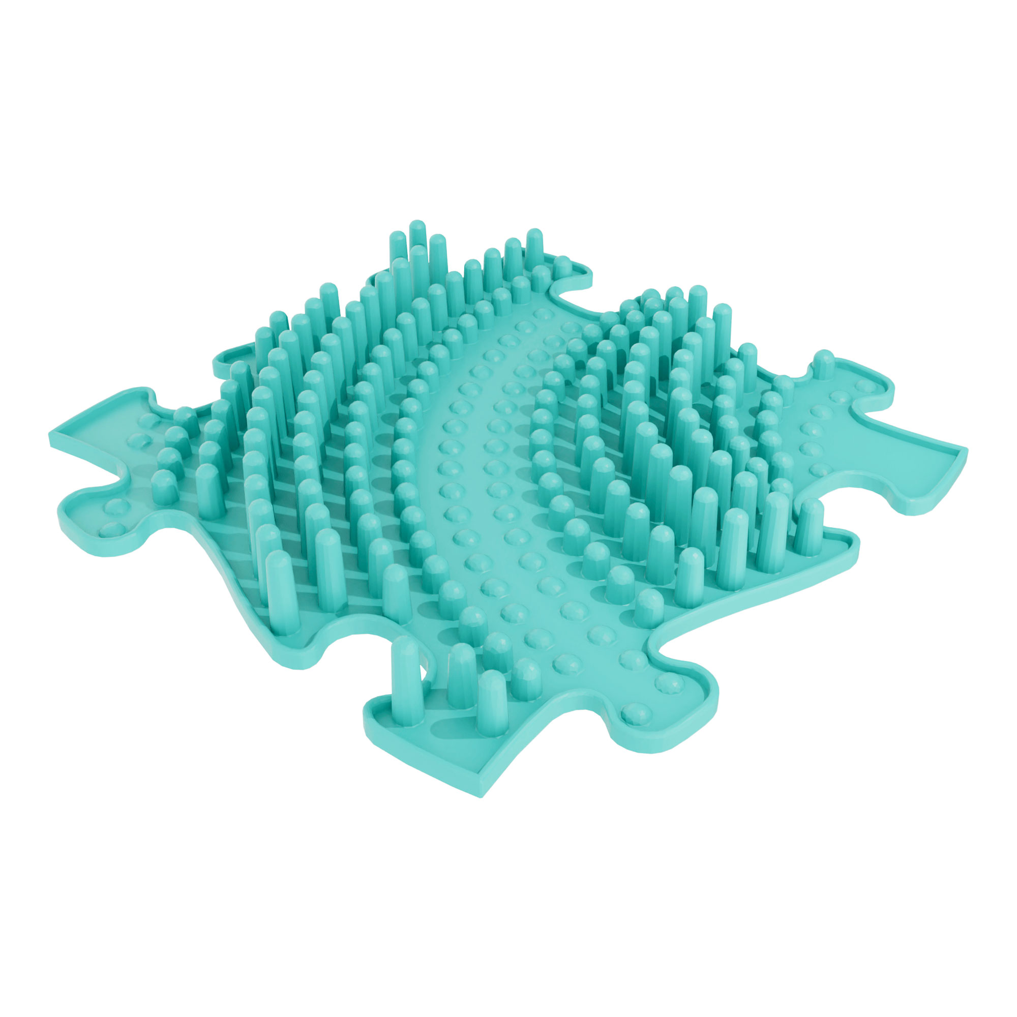 Muffik twister sensory playmat tile in light blue colour